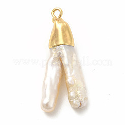 Барочные подвески из натурального жемчуга кеши PEAR-P004-30KCG