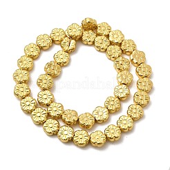 Стеклянные бусины с гальваническим покрытием &nbsp;EGLA-F166-10