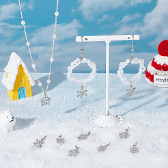 12шт 3 стиля латунные микропаве прозрачные кубические подвески из циркония&nbsp;KK-PH0012-21