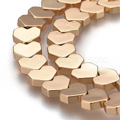 Немагнитные синтетический гематит бисер пряди&nbsp;LS-G-O191-02G