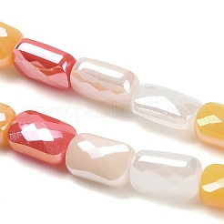 Стеклянные бусины с гальваническим покрытием &nbsp;EGLA-P068-01A-10