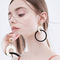 40 шт. 4 стиля 201 нержавеющая сталь скользящие подвески/слайдерные бусины STAS-BC0003-65