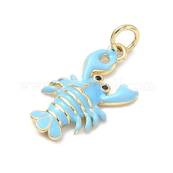 Латунные микро проложить кубического циркония подвески&nbsp;KK-H255-01B-G01