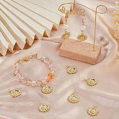 12шт латунные подвески&nbsp;KK-HS0015-34