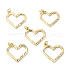 Латунные микро проложить кубического циркония подвески&nbsp;KK-E068-VB182