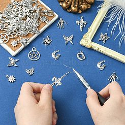 100шт 10 стиля подвески из сплава в тибетском стиле&nbsp;TIBE-CJ0001-35