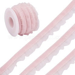 5 ярд эластичной бархатной органзовой ленты&nbsp;SRIB-TA0001-28E