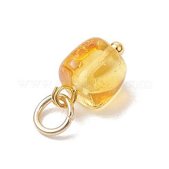 Натуральные квадратные подвески из янтаря&nbsp;PALLOY-JF04834