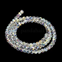 Стеклянные бусины с гальваническим покрытием &nbsp;EGLA-D030-13