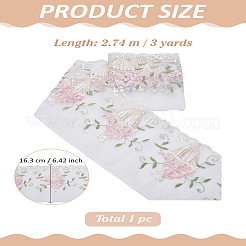 3 ярд кружевной отделки из полиэстера&nbsp;OCOR-LP0003-64