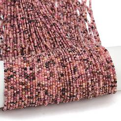 Природные родонит бисер нитей&nbsp;LS-G-RM2025-B35-2mm-A