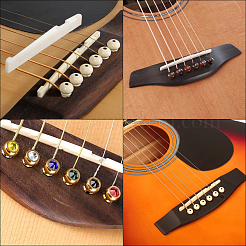 27шт. 5 вида пластиковых штифтов для гитарных струн&nbsp;AJEW-CN0004-46