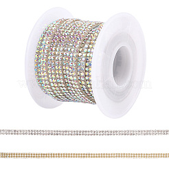 2 ряд стеклянных страз для отделки автомобиля&nbsp;DIY-WH20023-39B