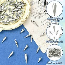 60 шт. 6 стиля подвески из нержавеющей стали 201/304&nbsp;STAS-CJ0002-93