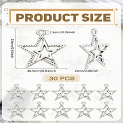 30 шт. Подвески из сплава в тибетском стиле&nbsp;FIND-LP0004-66