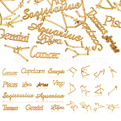 Кабошоны из сплава двенадцати созвездий&nbsp;DIY-CJ0001-29