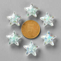 Прозрачные акриловые бусины&nbsp;TACR-S152-11B-10