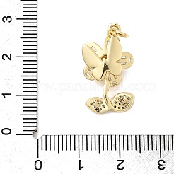 Латунные микро проложить кубического циркония подвески&nbsp;KK-H529-37G