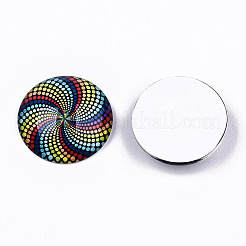 Кабошоны из стекла&nbsp;X-GGLA-S036-12