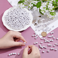 600 шт. Покрытие акриловыми бусинами&nbsp;PACR-UN0001-01C