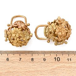 Подвески из латуни с полыми клетками&nbsp;KK-P094-14