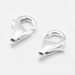 925 стерлингового серебра застежкой омар коготь&nbsp;STER-G019-04-8mm