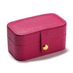 Шкатулка для драгоценностей из искусственной кожи&nbsp;LBOX-E001-01D