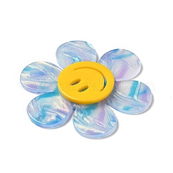 Двухцветные акриловые большие подвески&nbsp;OACR-B008-D02