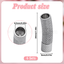 6 шт. штыковые застежки из нержавеющей стали 304&nbsp;STAS-DR0001-18EB