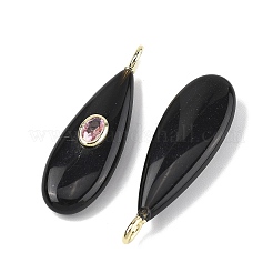 Природные подвески обсидиана&nbsp;G-D357-03D