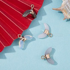 4шт 4 стильные подвески из смешанных драгоценных камней&nbsp;G-SZ0001-42