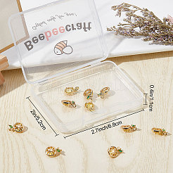 Латунь подвески циркония кубической&nbsp;KK-BBC0003-42