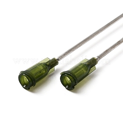 Игла-дозатор с тупым кончиком из нержавеющей стали 304 с PP-коннектором Luer Lock&nbsp;FIND-WH0038-25P