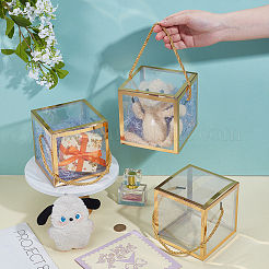 Складные прозрачные упаковочные коробки из ПВХ с горячим тиснением&nbsp;CON-WH0123-24A-02