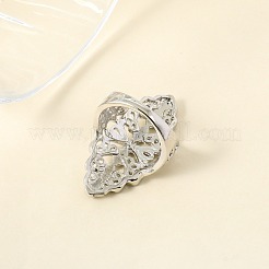 Кольца из сплава и страз&nbsp;FS-WG284EB-01