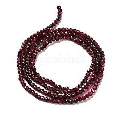 Гранат природный бисер нитей&nbsp;LS-G-RM2025-08-2mm