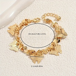 Железные браслеты с подвесками в виде бабочек в стиле бохо&nbsp;EN8355