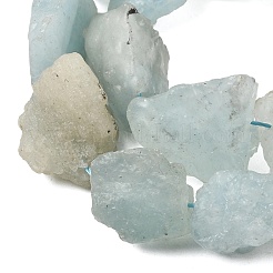 Природные Аквамарин бисер нитей&nbsp;G-S386-C18