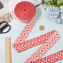 5 ярд полиэстерово-хлопковой ленты в этническом стиле&nbsp;DIY-CY0001-76B