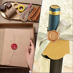 1 шт. золотистые латунные восковые печати с ручками в форме бамбуковых палочек&nbsp;STAM-CP0001-05O