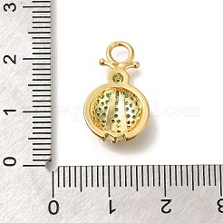 Латунные микро проложить кубического циркония подвески&nbsp;KK-M295-23G-02