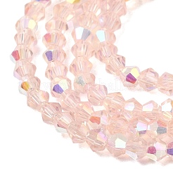 Ab цветные прозрачные стеклянные бусины пряди&nbsp;GLAA-G127-01A