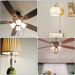 3 комплект двухцветных удлинителей цепи для потолочного вентилятора из сплава&nbsp;FIND-CP0001-76