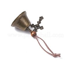 Железо колокол подвесные украшения&nbsp;HJEW-JM03776