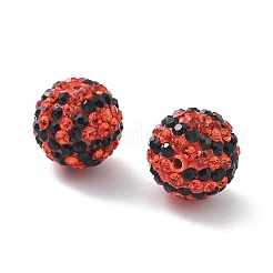 Бусины со стразами&nbsp;PORC-A027-01B