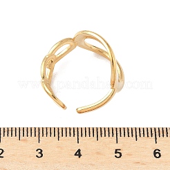 Полые манжетные кольца из нержавеющей стали 304&nbsp;RJEW-S626-07G