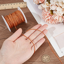 Круглый шнур из воловьей кожи длиной 20 метр.&nbsp;WL-WH0015-01B-01