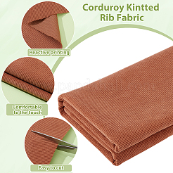 Вельветовая ткань в рубчик с переплетением&nbsp;DIY-WH0037-34C