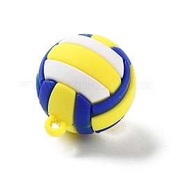 Подвески из непрозрачного пластика ПВХ&nbsp;KY-D022-03C