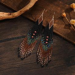 Винтажные богемные стеклянные бусины ручной работы&nbsp;PE6522